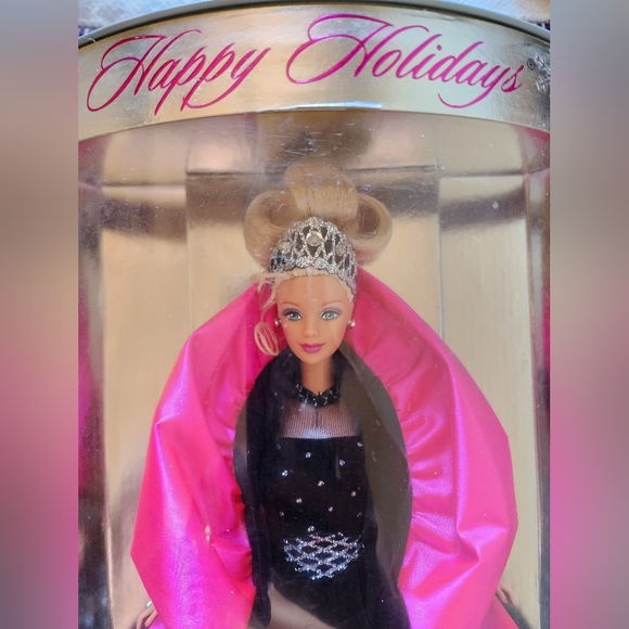 Barbie Hallmark Misprint NIB Error of 1998 “Happy Holidays" Special Edition - Picture 2 of 8